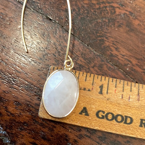 Rose Quartz Dangles - Picture 11 of 11